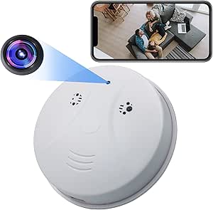 Wireless Spy Camera Smoke Detector