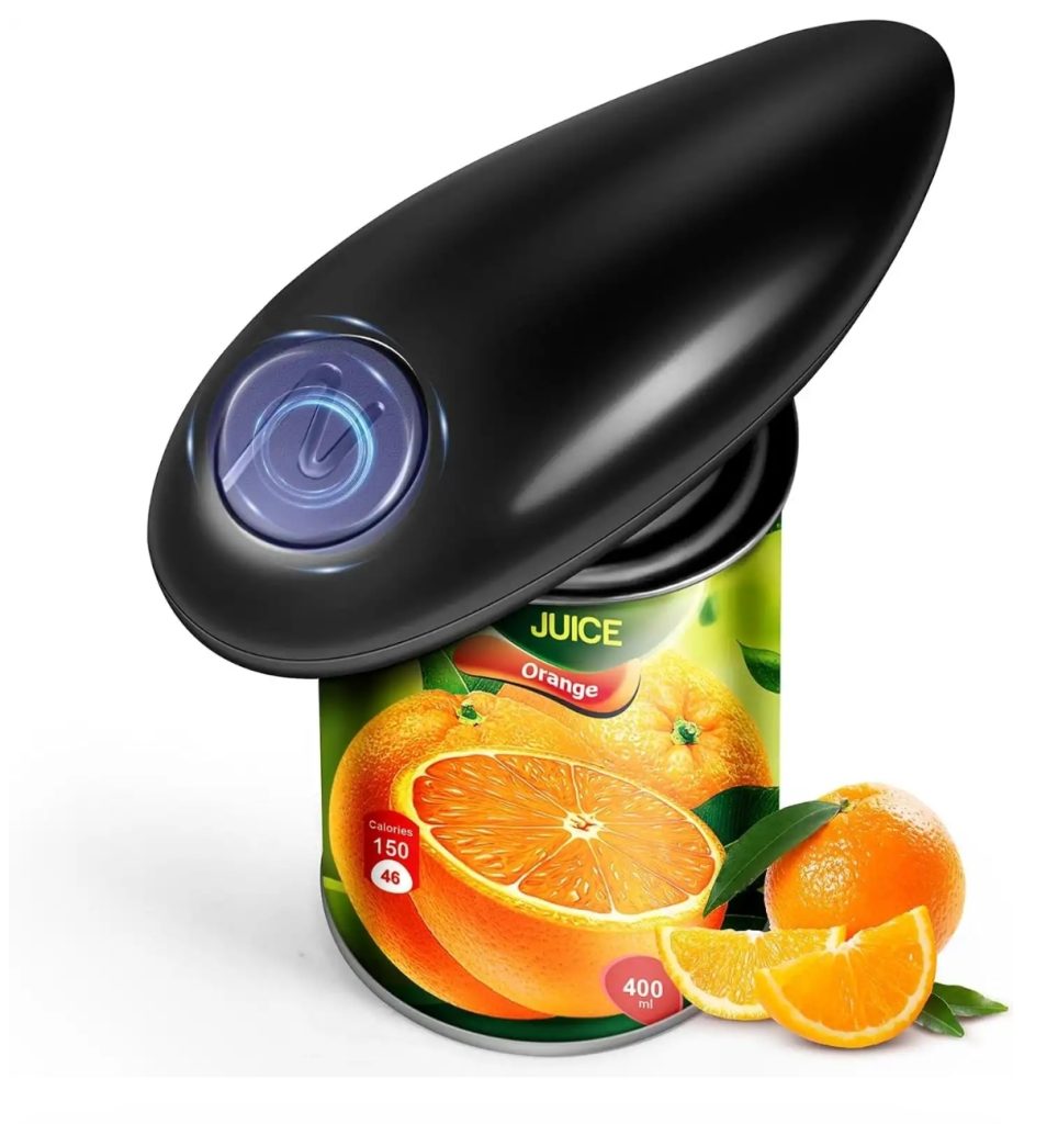 Electric Can Opener, One Touch button