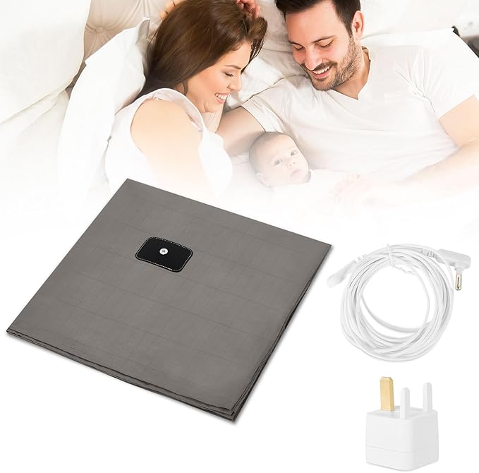 Silver Fiber & Organic Cotton Grounding Mat Earthing