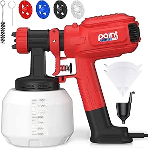 Paint Sprayer, Ultra-Light Fence Paint Sprayer with 1500ml Capacity