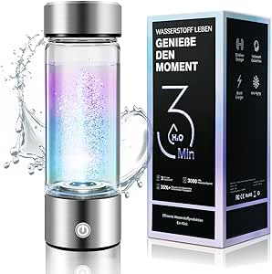 New Upgrade Hydrogen Water Bottle Generator