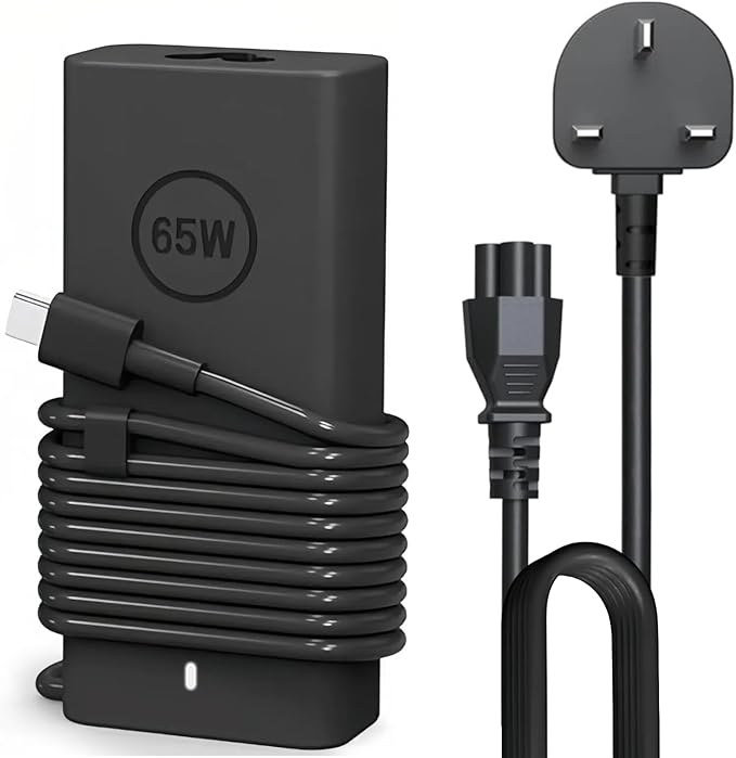 New Slim 65W Dell Laptop Charger USB C