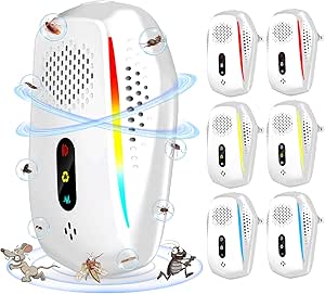 Ultrasonic Pest Repeller, 4PCS Strong Mouse