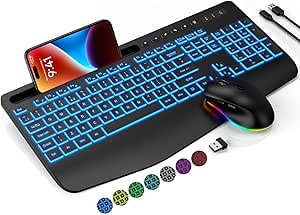 Wireless Keyboard and Mouse Set