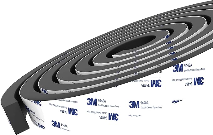 Draught Excluder Weather Stripping Foam Tape with 3M
