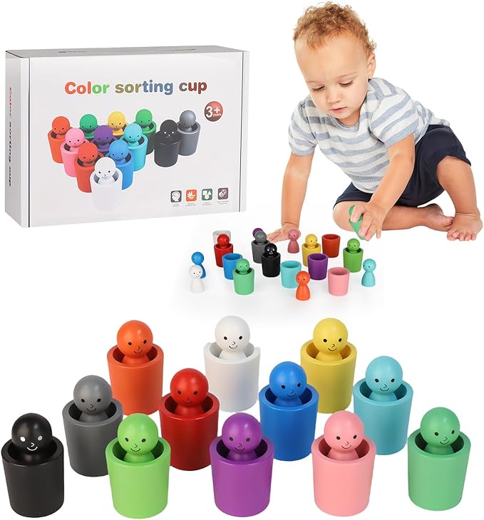 Colour Sorting Cups