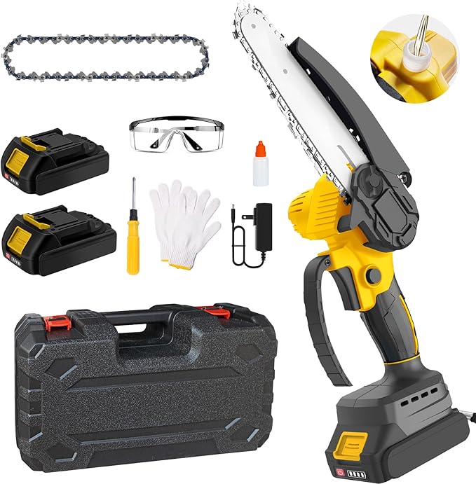 6-Inch Mini Chainsaw,Cordless Chainsaw