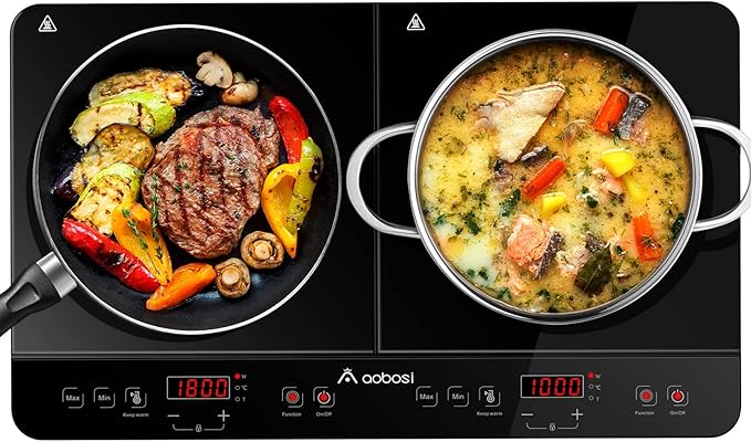 Double Induction hob