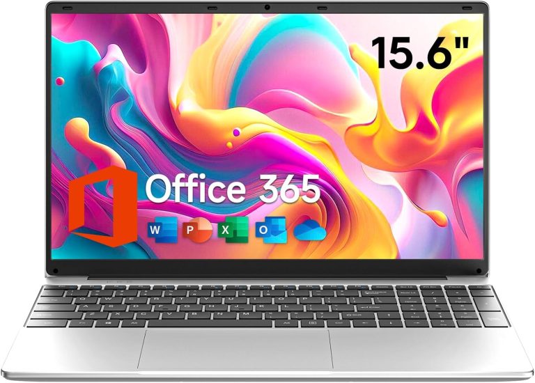 Laptop with Office 365, 15.6 inch HD Display