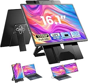 Laptop Screen Extender 16.1″, 1200P FHD
