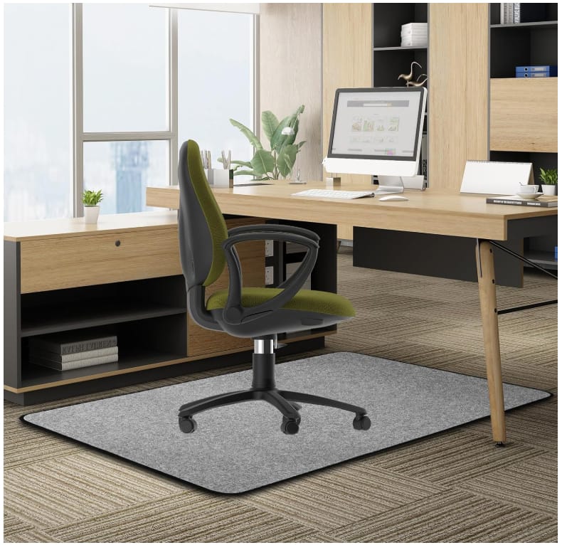 Office Chair Mat for Carpeted & Hardwood Floor
