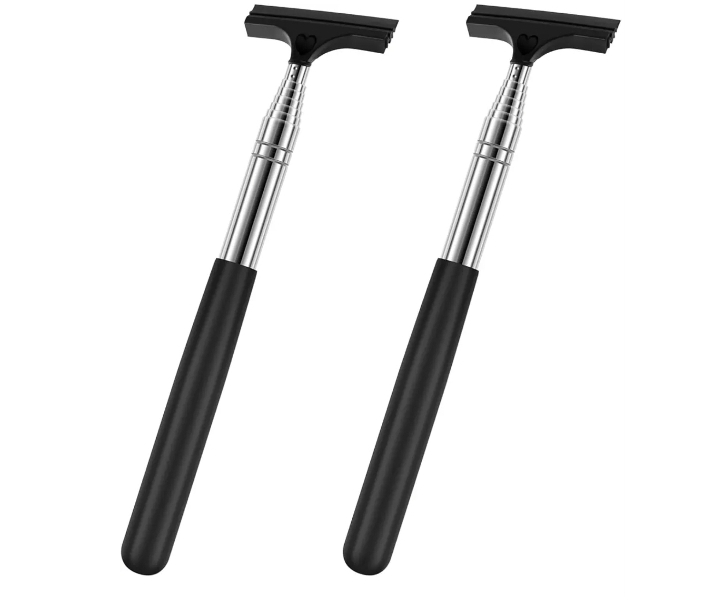Retractable Car Side Mirror Squeegees Portable