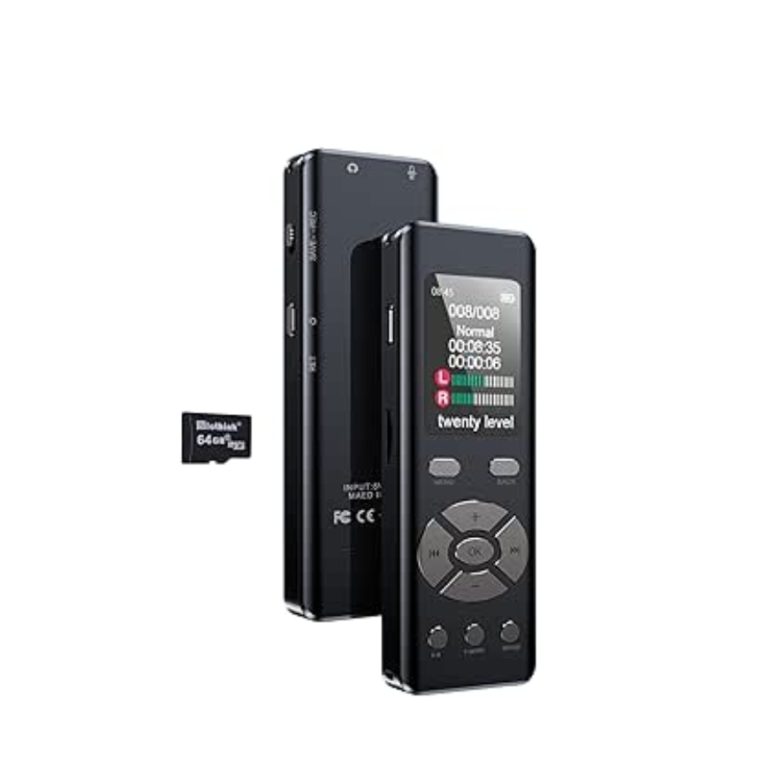 64GB Digital Voice Recorder Device