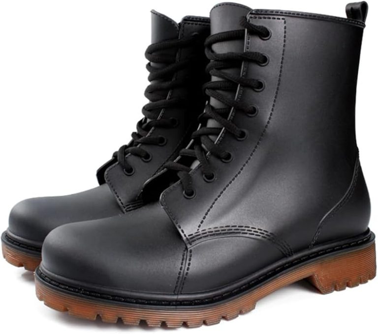 Wellington Boots Fashion Ankle Boots for Ladies Chelsea Boot Garden