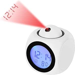 LED Projector Alarm Clock Multifunctional Digital