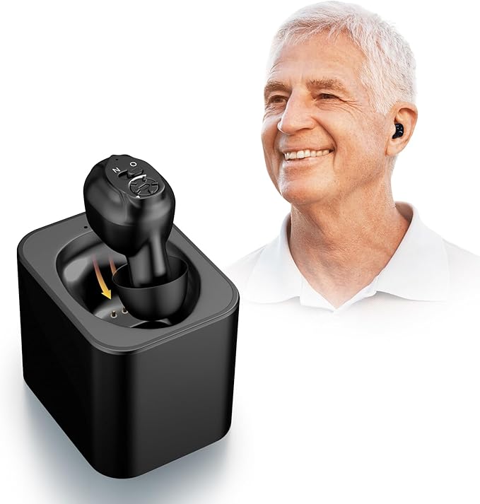 Ergonomic In-Ear Device with Charging Case