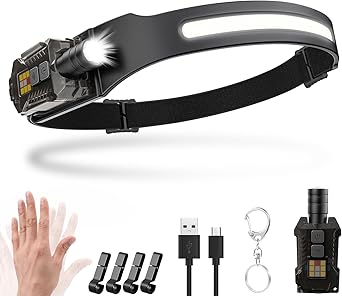 head torch rechargeable 2000 lumens
