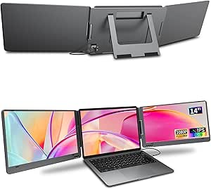 Laptop Screen Extender, 14″ 1080P FHD