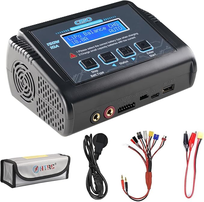 LiPo charger RC charger discharger with balancer 150W