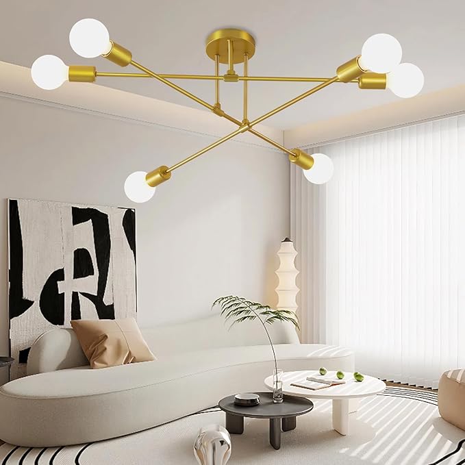 Modern Chandelier Sputnik Ceiling Light