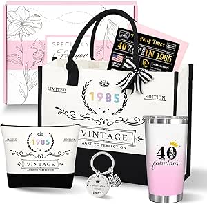 40th 1985 Birthday Gifts for Women