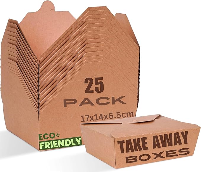 Kraft Paper Takeaway Boxes