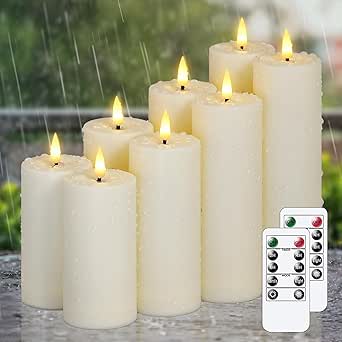 Flameless Waterproof Led Candles