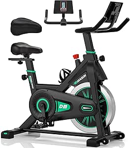 Exercise Bike Professional with Large Tablet Holder & LCD Display