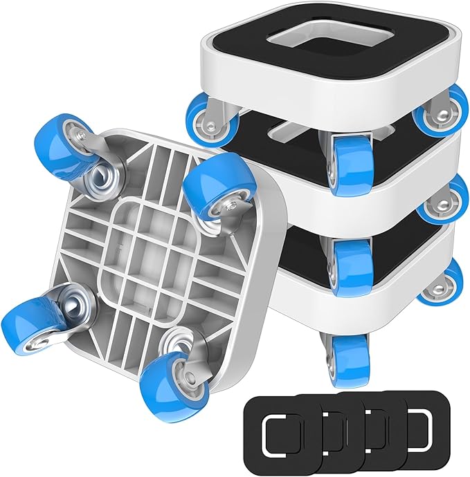 Furniture Slider with 360° 1.25 Inch Wheels