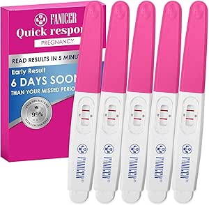 5 X Rapid Detection Pregnancy Test