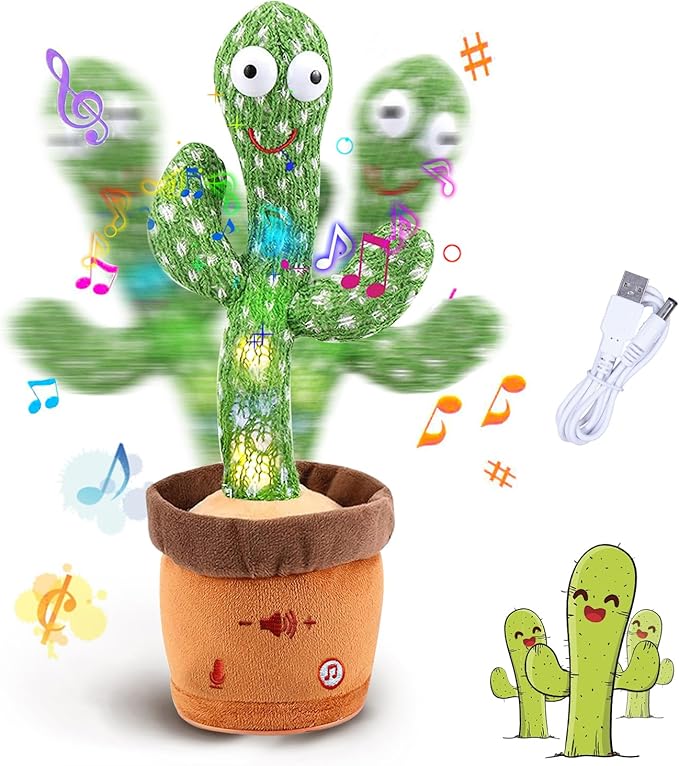 Dancing Cactus Plush Toy