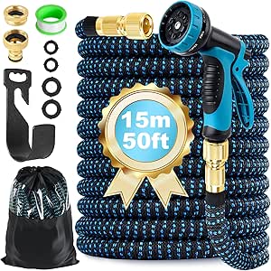 Expandable Garden Hose Pipe 15m 50ft