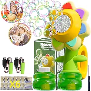 Dancing Sunflower Bubble Maker