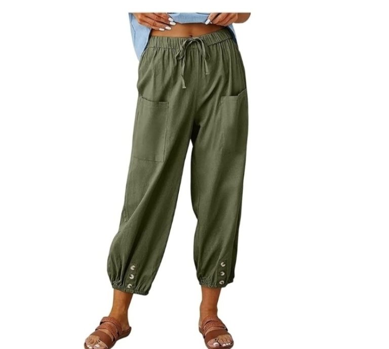 Trousers Wide Leg Pants Casual Lightweight
