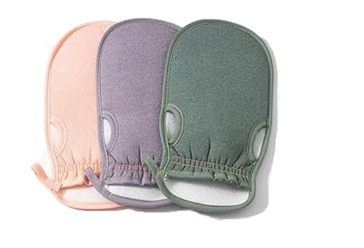 3 PCS Exfoliating Mitts