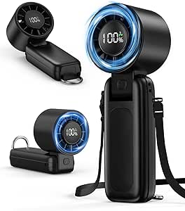 3 in 1 Handheld Portable Turbo Fan
