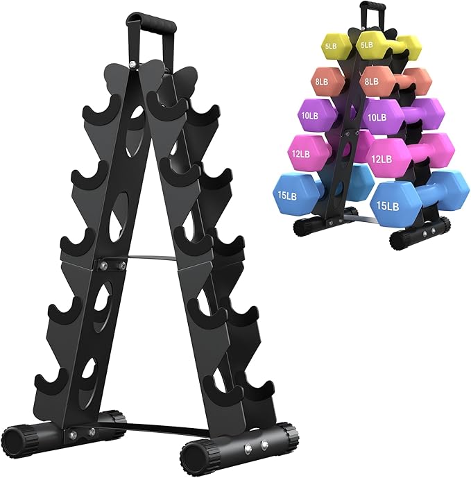  5 Tier Dumbbell Rack Stand Only
