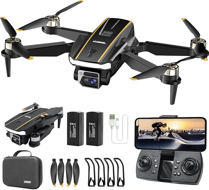 Brushless Motor Drone with Camera for Beginners