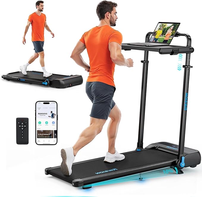 Treadmills with Incline Removable Workstation LED Display