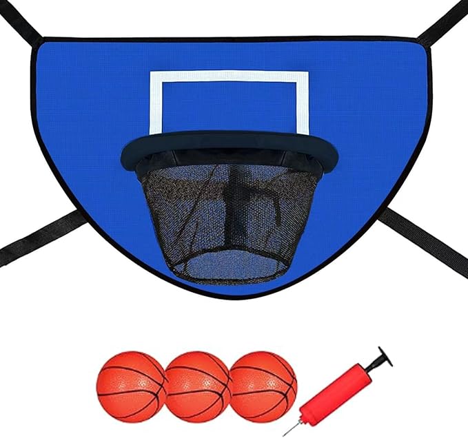 Trampoline Basketball Hoop