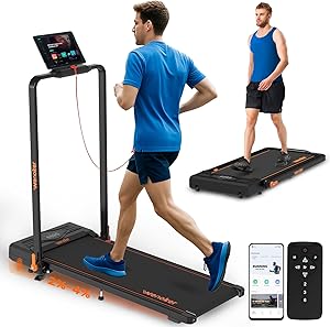Treadmill Foldable Under Desk Walking Pad with Incline