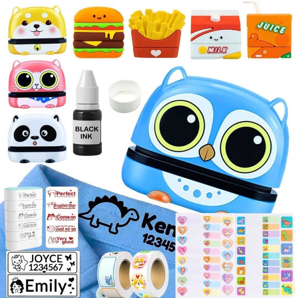 Name Stamp for Clothes Kids