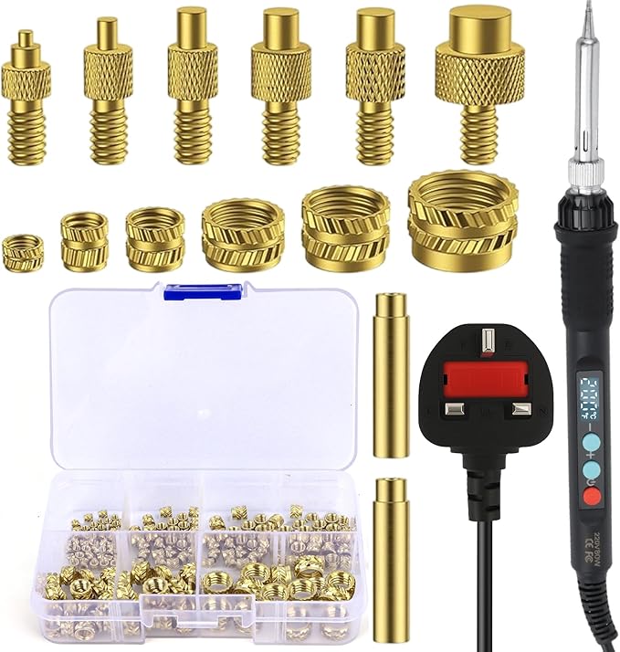soldering iron tip threaded insert