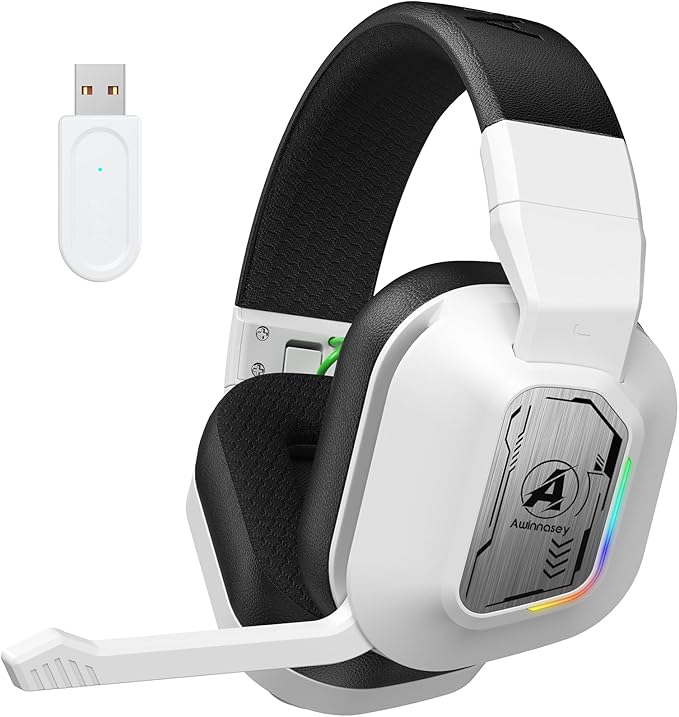 Wireless Gaming Headset with Microphone