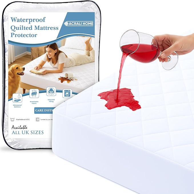 Quilted Waterproof Mattress Protector