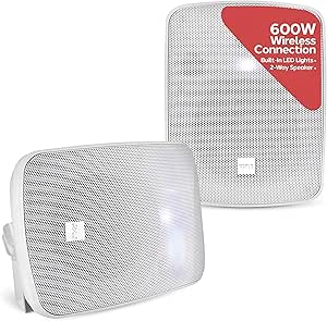 5.25-Inch 135 mm 600 W Bluetooth Waterproof Indoor/Outdoor Speaker