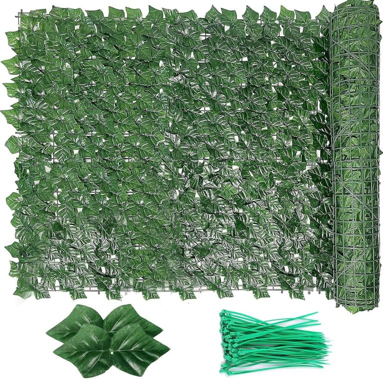 Artificial Ivy Fence Screening