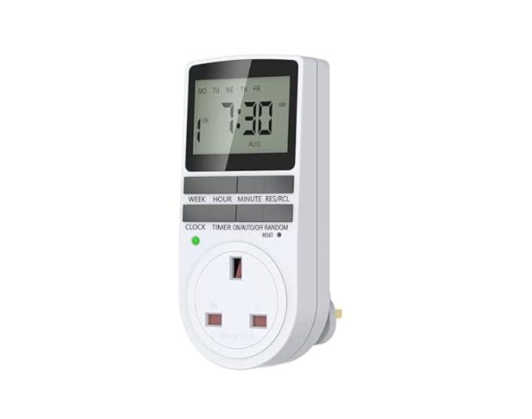 Digital Security Timer Plug Socket