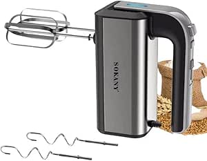 800 W Stainless Steel Hand Mixer