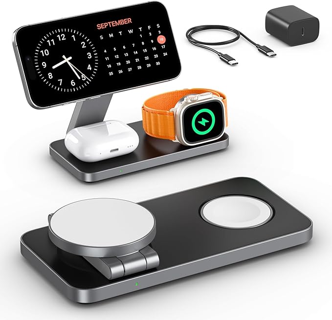 3 in 1 Wireless Charging Station